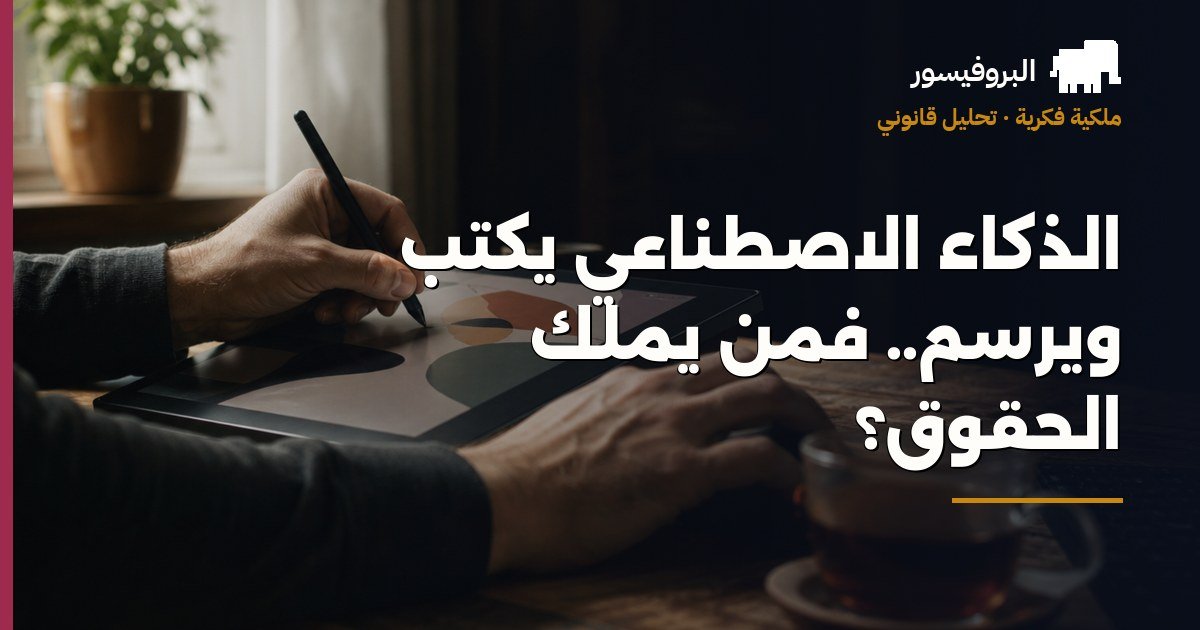 الذكاء الاصطناعي يكتب ويرسم.. فمن يملك الحقوق؟