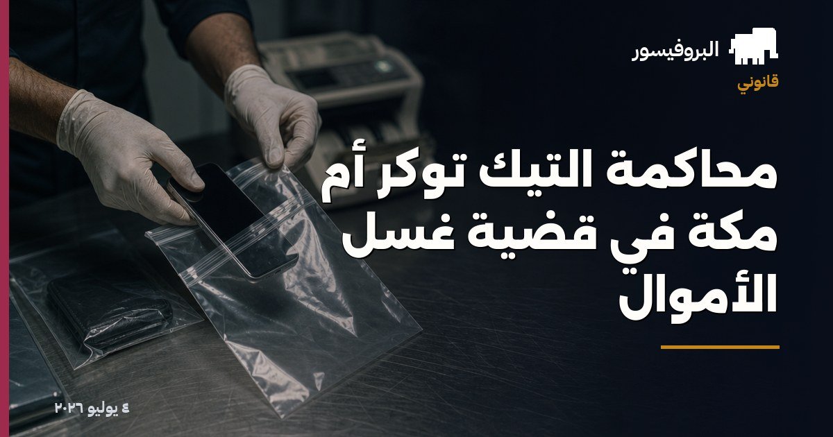 محاكمة التيك توكر أم مكة في قضية غسل الأموال