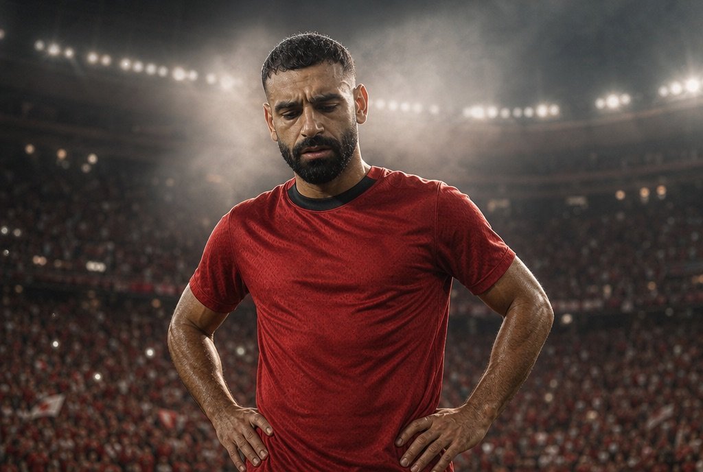 محمد صلاح بعد نهاية مباراة مصر والأرجنتين