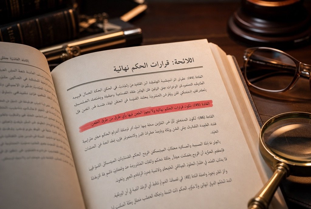 لوائح الفيفا حول نهائية قرارات الحكم
