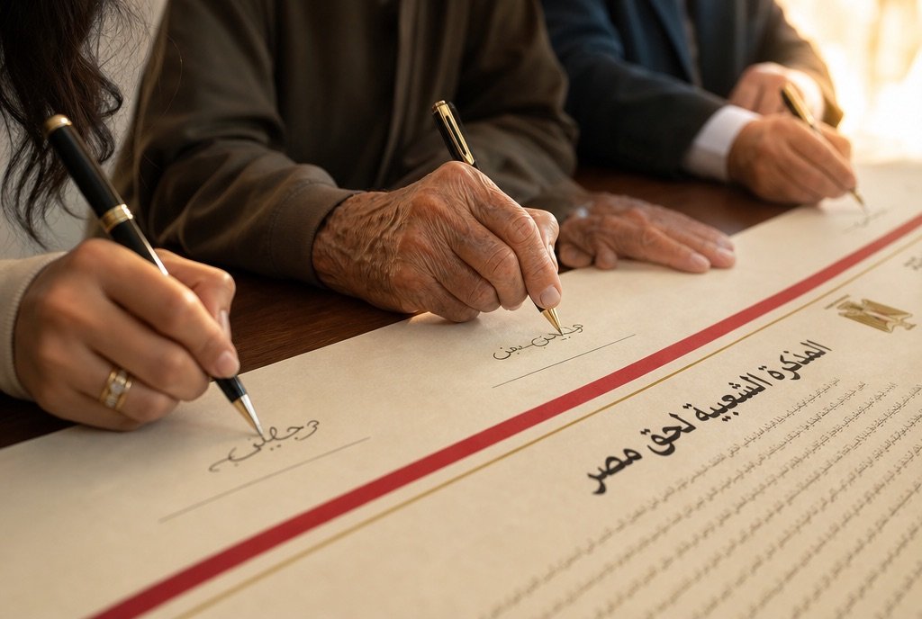 توقيع المذكرة الشعبية المساندة لشكوى مصر — وقّع الآن